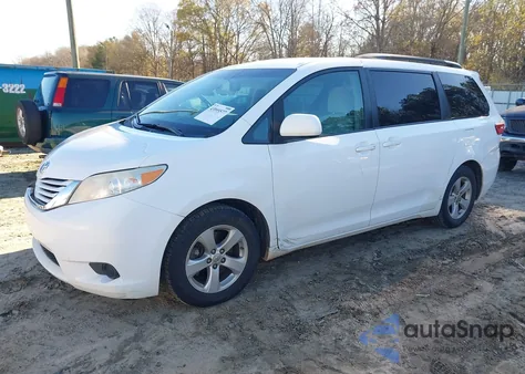 2016 Toyota Sienna Le 8 Passenger from USA, damaged, VIN 5TDKK3DC7GS694279